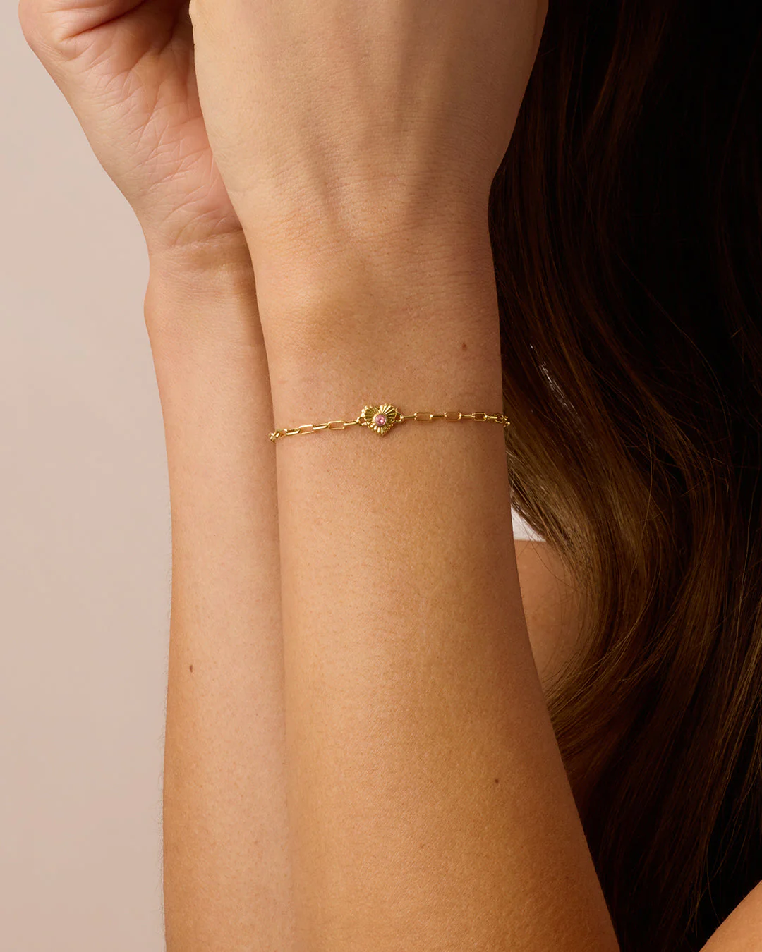 Birthstone Heart Bracelet 2